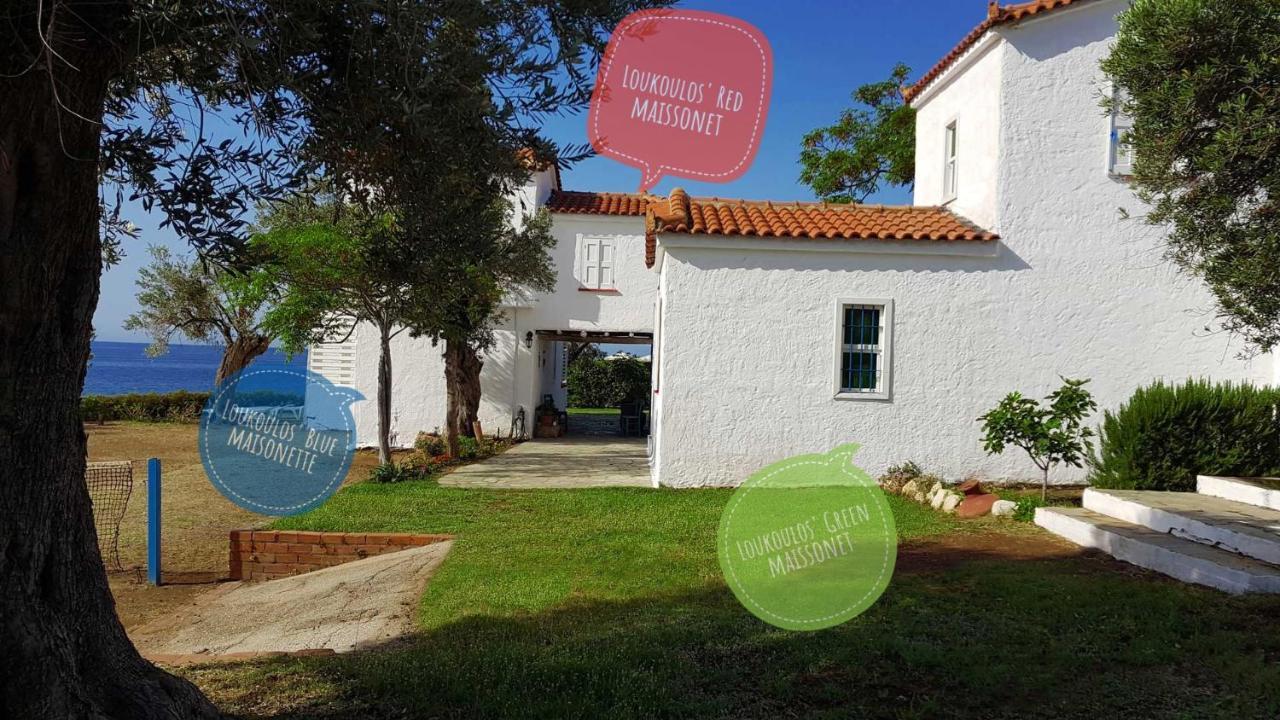 Loukoulos' Maisonette มาราโธคามปอส ภายนอก รูปภาพ